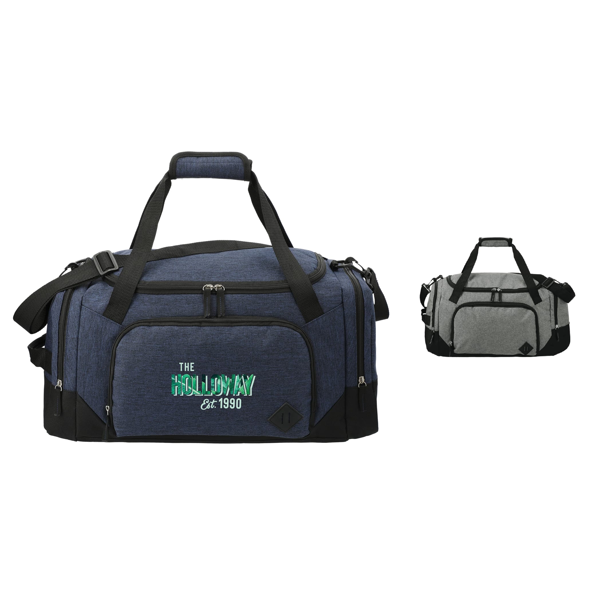 Graphite 21" Weekender Duffle Bag with Side Shoe Pocket 1