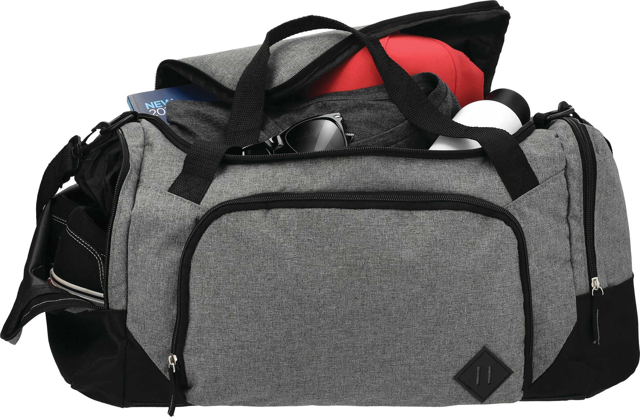 Graphite 21" Weekender Duffle Bag with Side Shoe Pocket 1