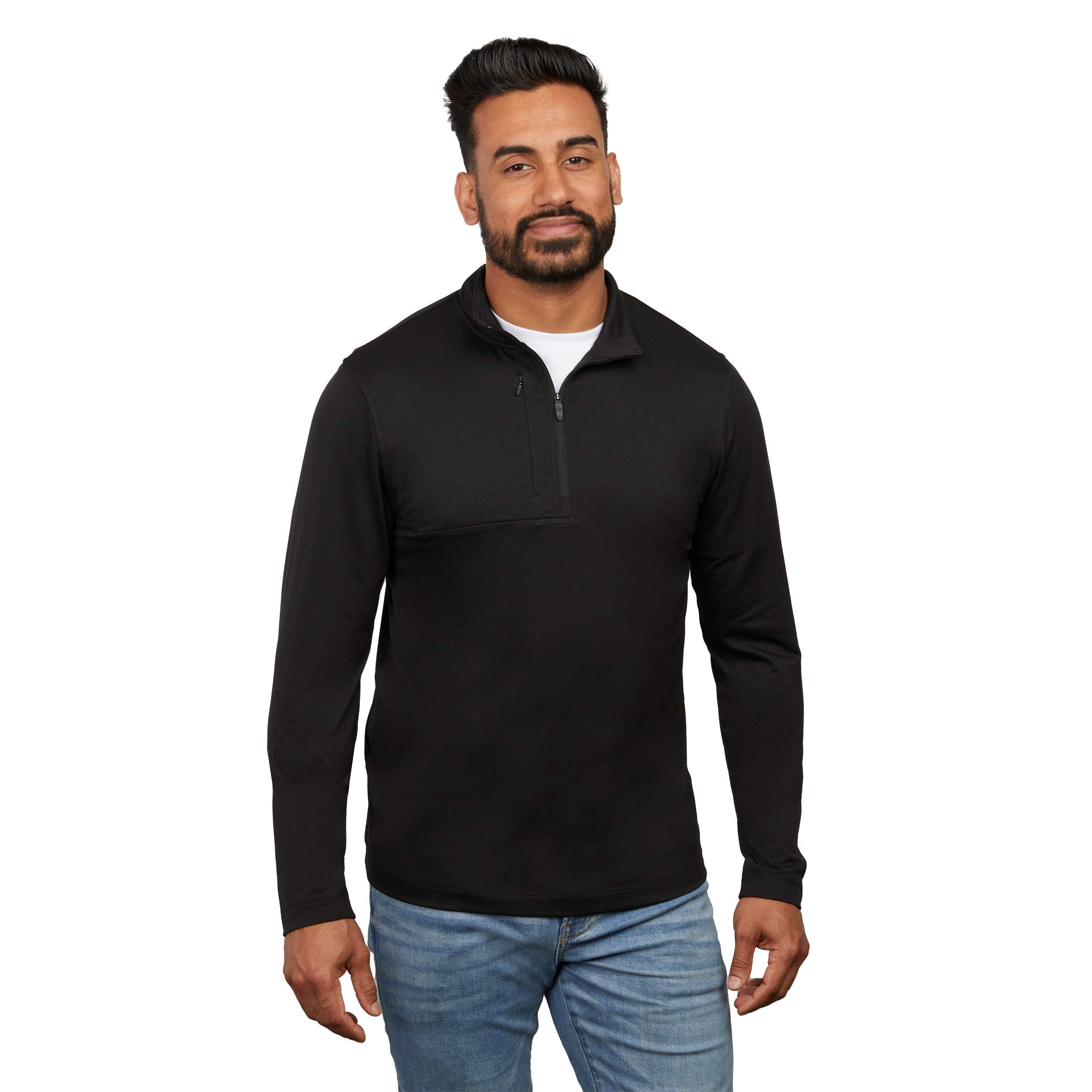 Men's IZU EVERYTHING PERFORMANCE Eco Quarter Zip 1