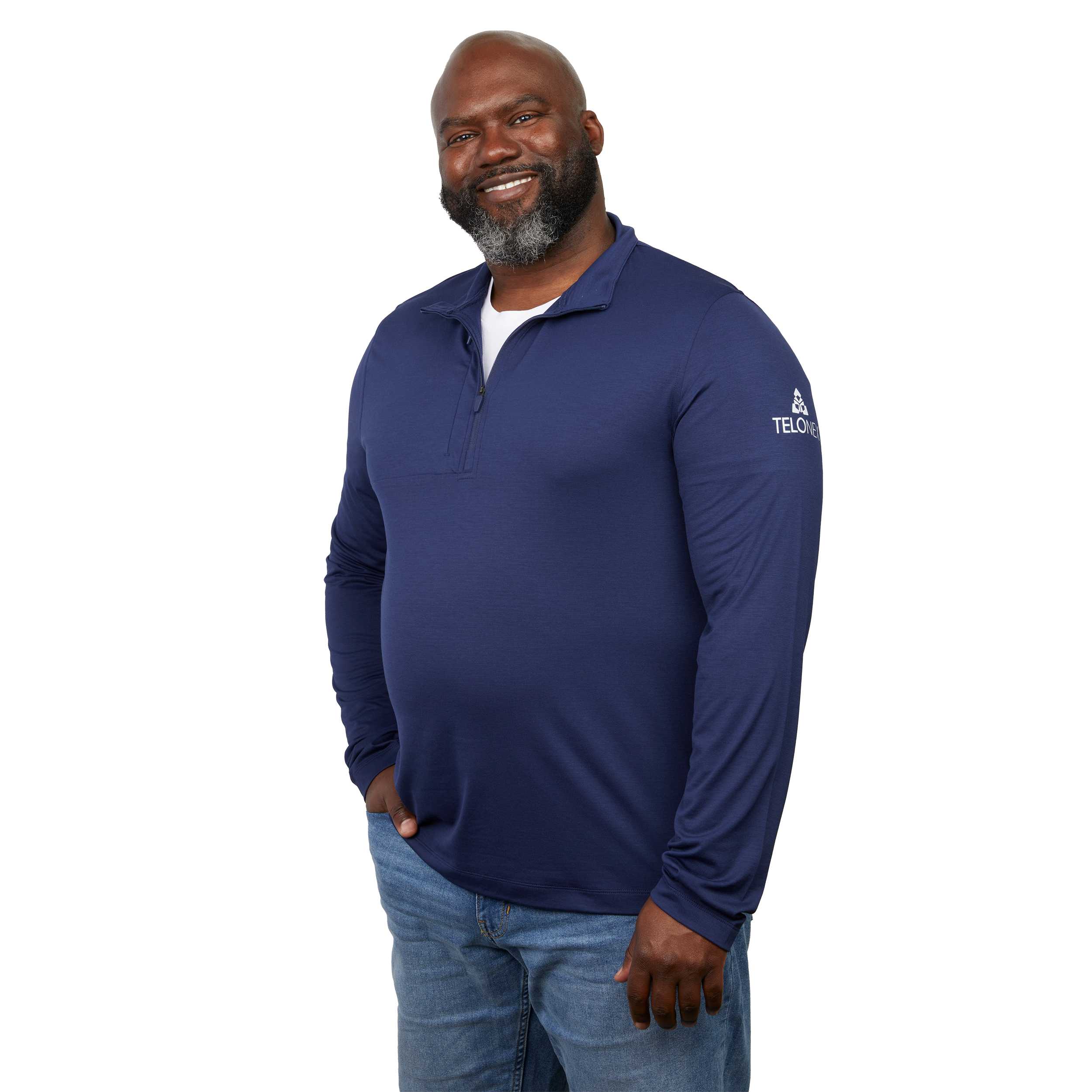 Men's IZU EVERYTHING PERFORMANCE Eco Quarter Zip 1