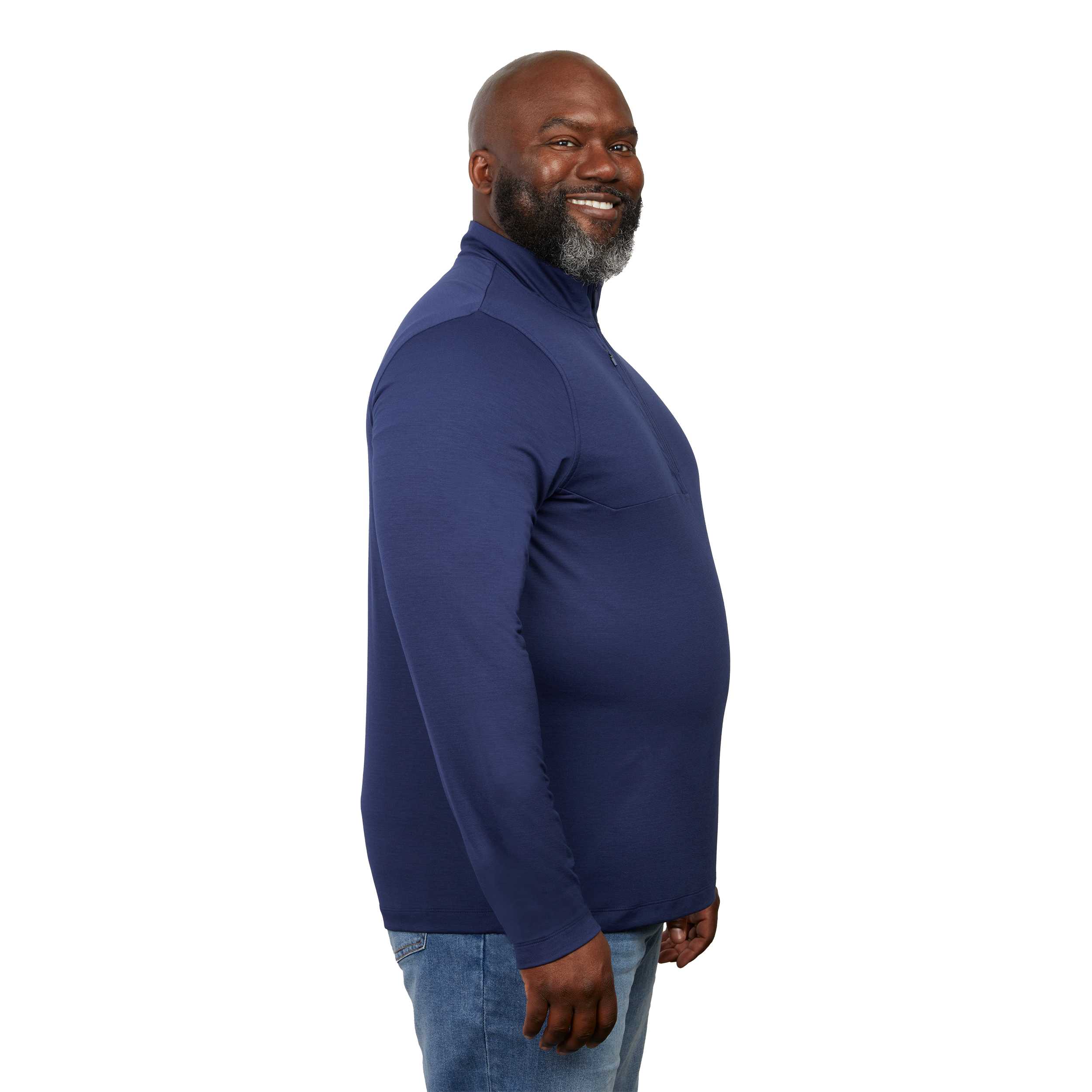 Men's IZU EVERYTHING PERFORMANCE Eco Quarter Zip 1