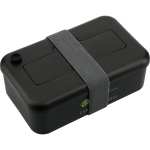 Bamboo Fiber Lunch Box with Utensils - 1022-14BKAngle-Right Bamboo Fiber Lunch Box with Utensils - 1022-14BKAngle-Right
