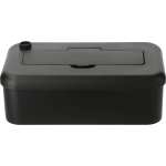 Bamboo Fiber Lunch Box with Utensils - 1022-14BKTop Bamboo Fiber Lunch Box with Utensils - 1022-14BKTop