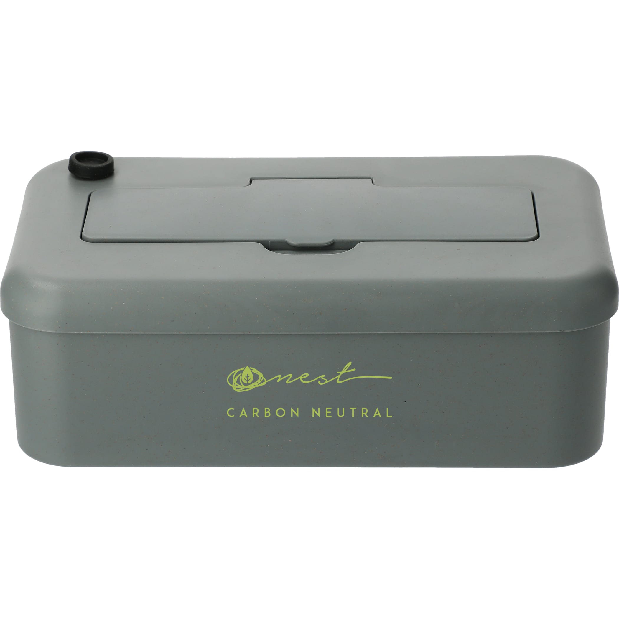 Bamboo Fiber Lunch Box with Utensils 1