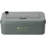 Bamboo Fiber Lunch Box with Utensils - 1022-14GYFront Bamboo Fiber Lunch Box with Utensils - 1022-14GYFront