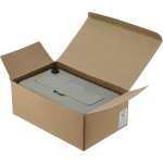 Bamboo Fiber Lunch Box with Utensils - 1022-14GYAngle-Left Bamboo Fiber Lunch Box with Utensils - 1022-14GYAngle-Left
