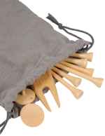 Bamboo Golf Tee Set with Recycled Pouch - 1401-44GYAngle-Right Bamboo Golf Tee Set with Recycled Pouch - 1401-44GYAngle-Right