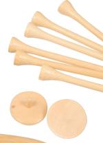Bamboo Golf Tee Set with Recycled Pouch - 1401-44GYAngle-Right Bamboo Golf Tee Set with Recycled Pouch - 1401-44GYAngle-Right