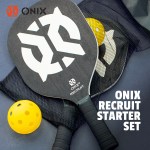 Onix Recruit Beginner Pickleball Set - 1801-04BKFront Onix Recruit Beginner Pickleball Set - 1801-04BKFront