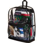 Jansport Clear Backpack - 1967-09CLAngle-Left Jansport Clear Backpack - 1967-09CLAngle-Left