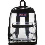 Jansport Clear Backpack - 1967-09CLFront Jansport Clear Backpack - 1967-09CLFront