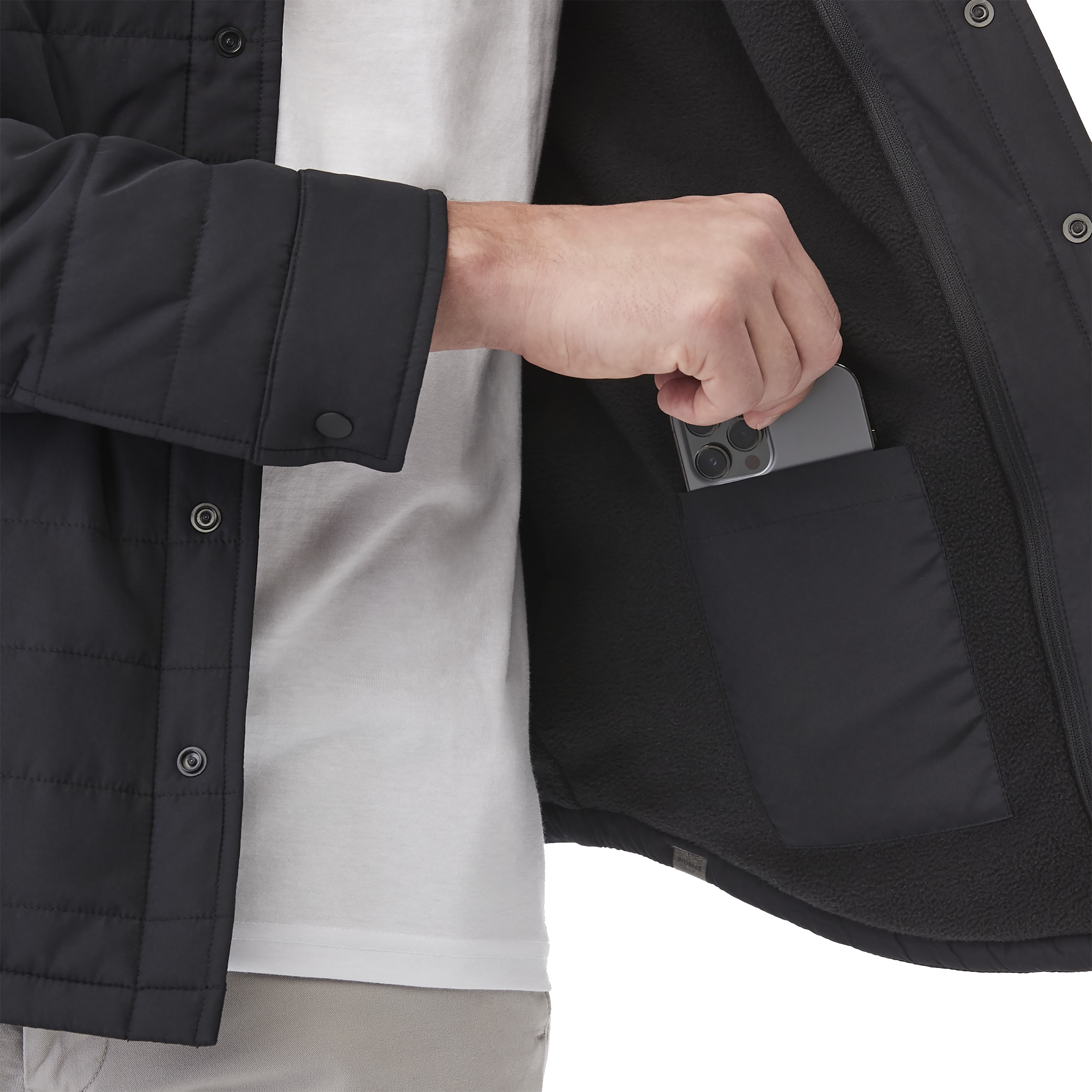Men's PORTER Eco Insulated Lightweight Shacket 1
