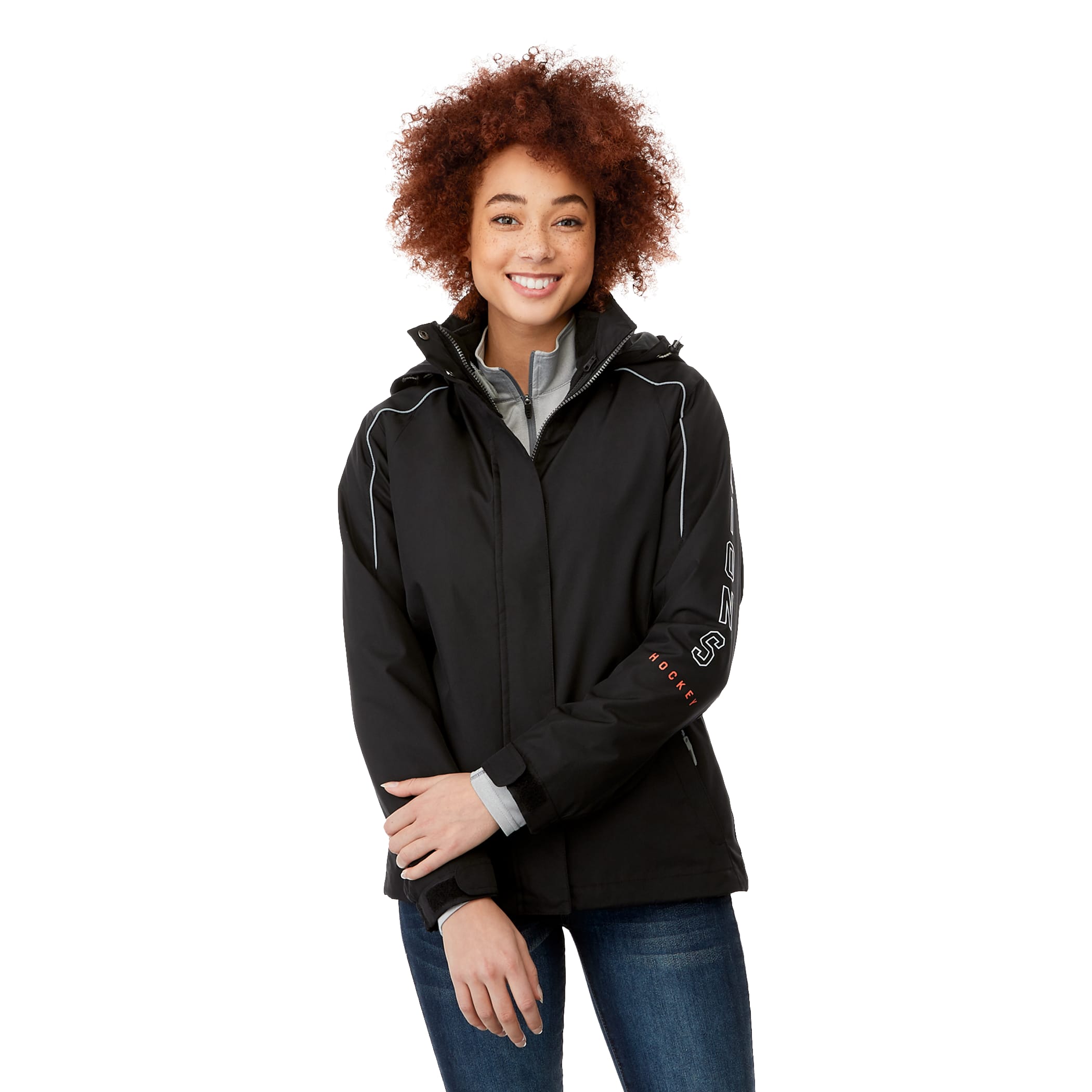Women's VALENCIA Waterproof Fleece 3-in-1 Jacket with Detachable Hood 1