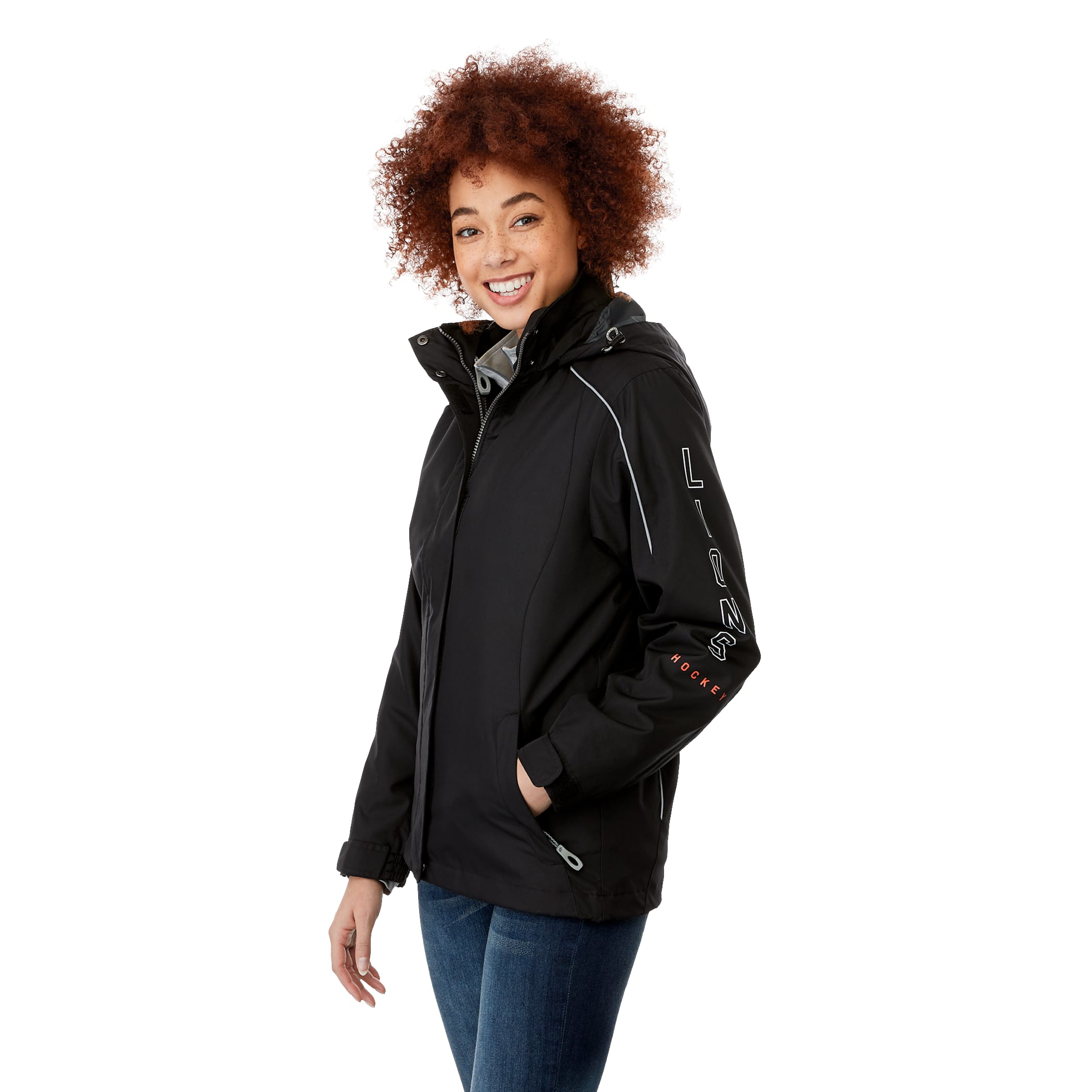 Women's VALENCIA Waterproof Fleece 3-in-1 Jacket with Detachable Hood 1