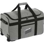 Graphite Recycled Wheeled Duffle Bag - 8400-41GAAngle-Right Graphite Recycled Wheeled Duffle Bag - 8400-41GAAngle-Right