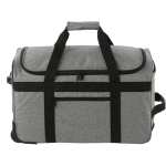 Graphite Recycled Wheeled Duffle Bag - 8400-41GAFront Graphite Recycled Wheeled Duffle Bag - 8400-41GAFront