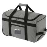 Graphite Recycled Wheeled Duffle Bag - 8400-41GAAngle-Left Graphite Recycled Wheeled Duffle Bag - 8400-41GAAngle-Left