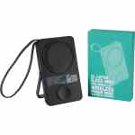 UL Listed MagClick™ Power Bank and Watch Charger - 7122-18BKFront UL Listed MagClick™ Power Bank and Watch Charger - 7122-18BKFront