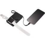 UL Listed MagClick™ Power Bank and Watch Charger - 7122-18BKFront UL Listed MagClick™ Power Bank and Watch Charger - 7122-18BKFront