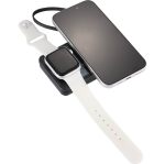 UL Listed MagClick™ Power Bank and Watch Charger - 7122-18BKFront UL Listed MagClick™ Power Bank and Watch Charger - 7122-18BKFront