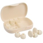 Wellable™ Noise Reducing Ear Plugs - 1415-08CRMFront Wellable™ Noise Reducing Ear Plugs - 1415-08CRMFront