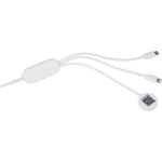 Allcord 5-in-1 Charging Cable with iWatch Charger - 7143-79WHBack Allcord 5-in-1 Charging Cable with iWatch Charger - 7143-79WHBack