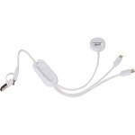 Allcord 5-in-1 Charging Cable with iWatch Charger - 7143-79WHFront Allcord 5-in-1 Charging Cable with iWatch Charger - 7143-79WHFront