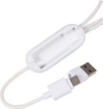 Allcord 5-in-1 Charging Cable with iWatch Charger - 7143-79WHFront Allcord 5-in-1 Charging Cable with iWatch Charger - 7143-79WHFront