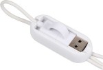 Allcord 5-in-1 Charging Cable with iWatch Charger - 7143-79WHFront Allcord 5-in-1 Charging Cable with iWatch Charger - 7143-79WHFront