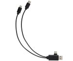 5-in-1 Recycled Charging Cable - SM-2852BKFront 5-in-1 Recycled Charging Cable - SM-2852BKFront