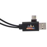 5-in-1 Recycled Charging Cable - SM-2852BKFront 5-in-1 Recycled Charging Cable - SM-2852BKFront