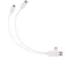 5-in-1 Recycled Charging Cable - SM-2852WHFront 5-in-1 Recycled Charging Cable - SM-2852WHFront