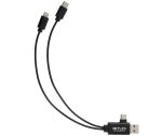 5-in-1 Recycled Charging Cable - SM-2852BKFront 5-in-1 Recycled Charging Cable - SM-2852BKFront