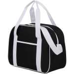 Varsity Sport Duffle Bag - SM-8222BKFront Varsity Sport Duffle Bag - SM-8222BKFront