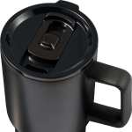Summit 18oz Recycled Vacuum Insulated Mug w/ Straw - SM-6976BKBack Summit 18oz Recycled Vacuum Insulated Mug w/ Straw - SM-6976BKBack