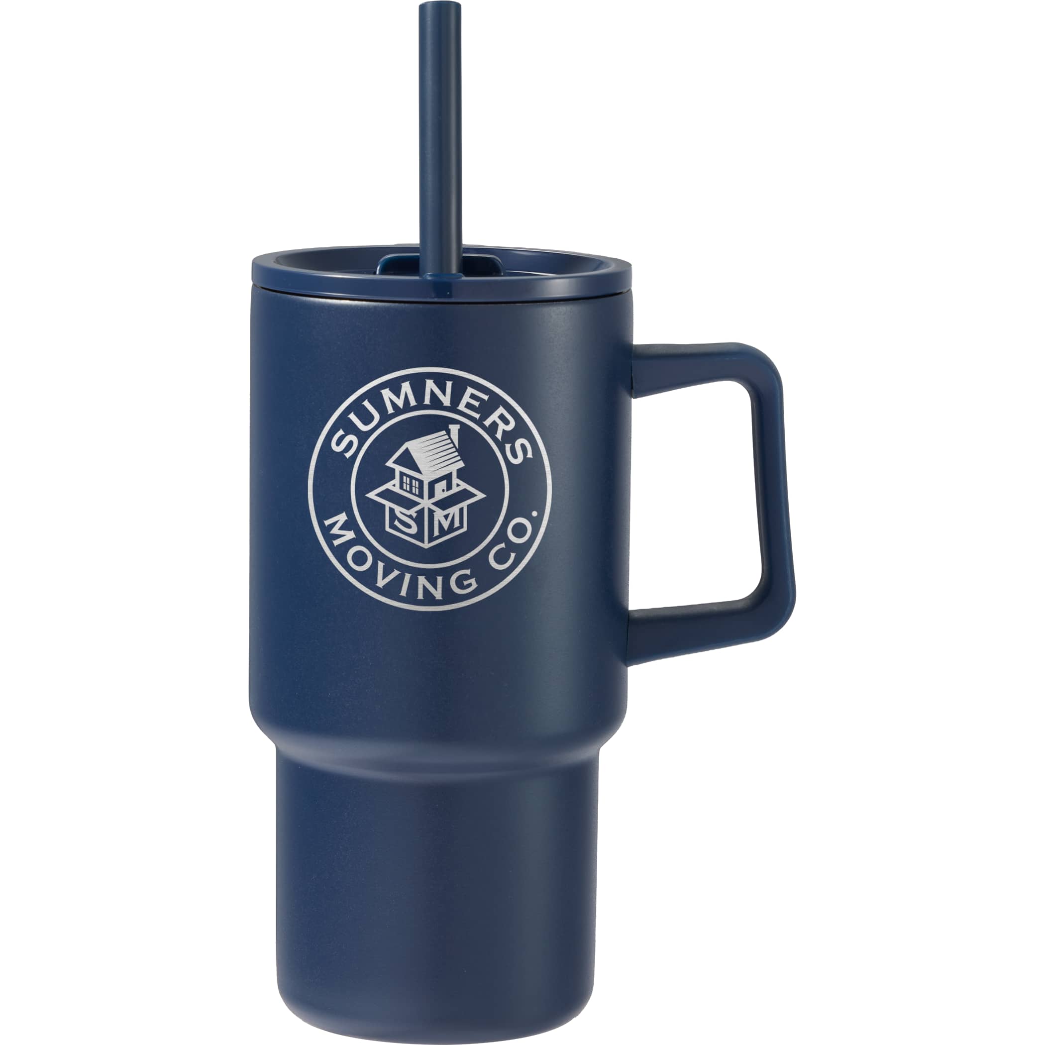 Summit 18oz Recycled Vacuum Insulated Mug w/ Straw 1