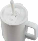 Summit 18oz Recycled Vacuum Insulated Mug w/ Straw - SM-6976WHBack Summit 18oz Recycled Vacuum Insulated Mug w/ Straw - SM-6976WHBack