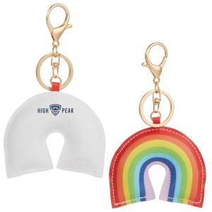 Rainbow Leather Keychain 1 Rainbow Leather Keychain 1