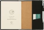5.25'' x 7.5'' FSC® Mix Revello Refillable Journal - 2700-66BKFront 5.25'' x 7.5'' FSC® Mix Revello Refillable Journal - 2700-66BKFront
