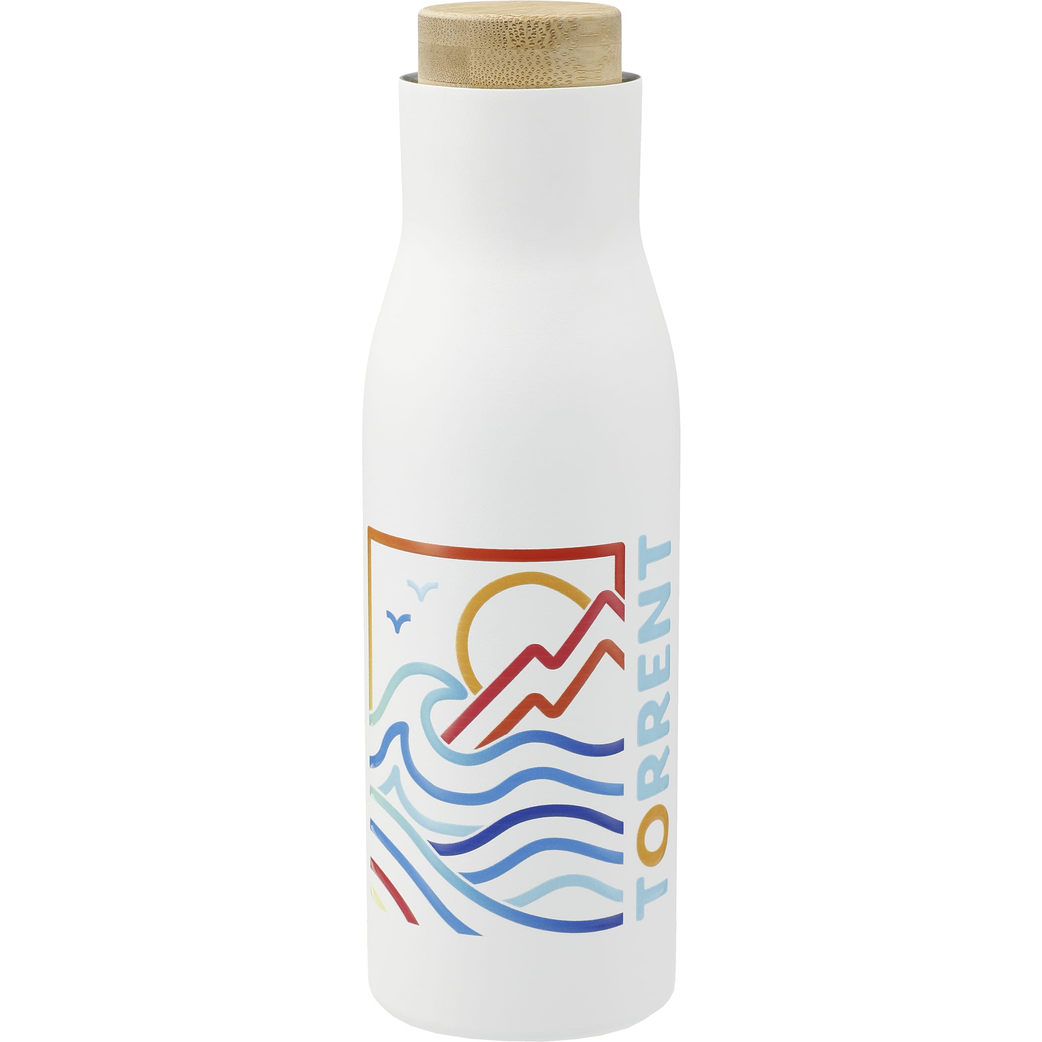 Shaco Copper Vac Bottle w/ FSC® 100% Bamboo Cap 17oz 1