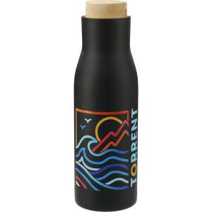 Shaco Copper Vac Bottle w/ FSC® 100% Bamboo Cap 17oz 1 Shaco Copper Vac Bottle w/ FSC® 100% Bamboo Cap 17oz 1