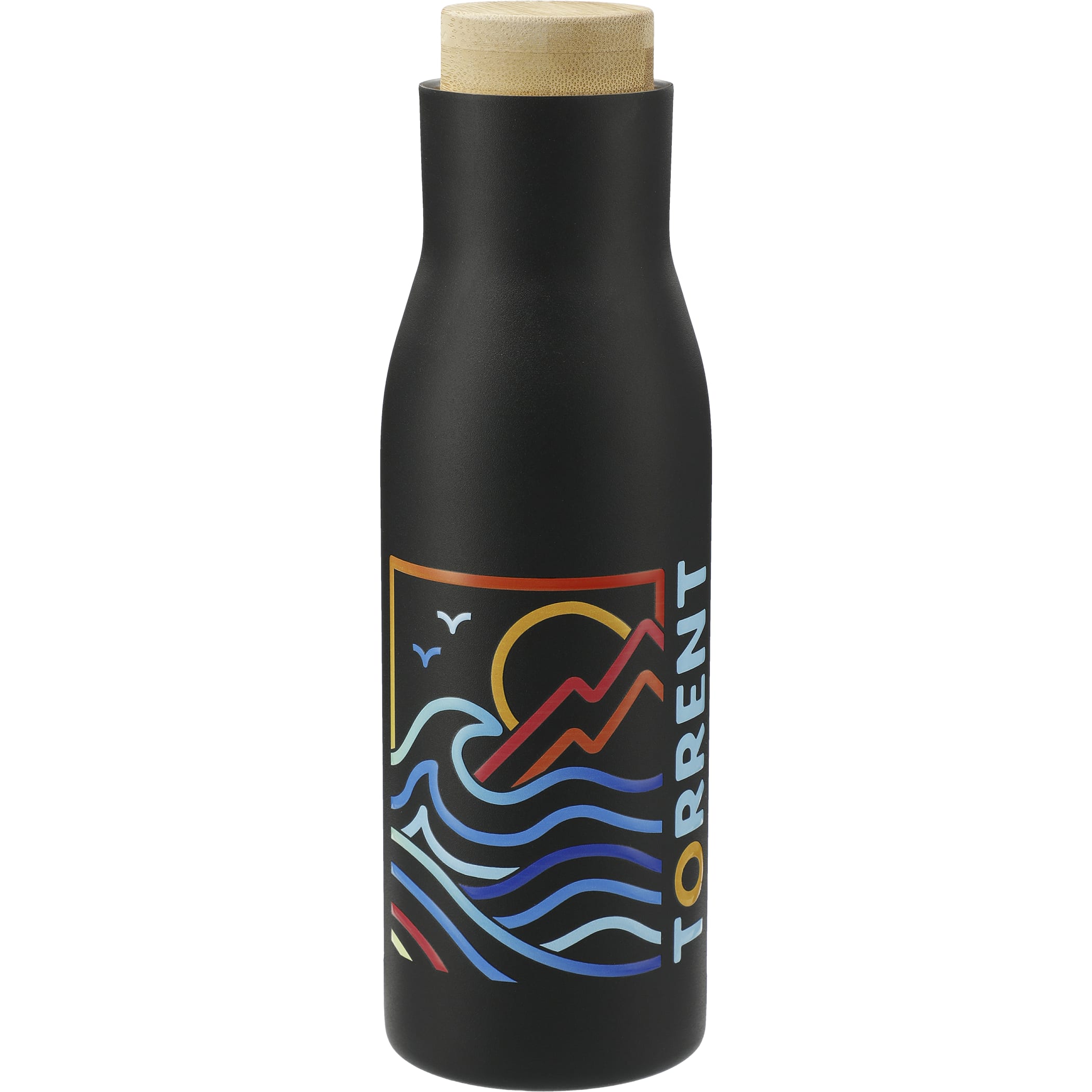 Shaco Copper Vac Bottle w/ FSC® 100% Bamboo Cap 17oz 1