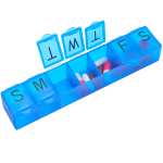 7-Day Pill Case - SM-1513TBLAngle-Right 7-Day Pill Case - SM-1513TBLAngle-Right