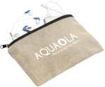 Recycled 5oz Cotton Twill Pouch - SM-9935NTAngle-Right Recycled 5oz Cotton Twill Pouch - SM-9935NTAngle-Right