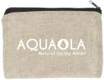 Recycled 5oz Cotton Twill Pouch - SM-9935NTFront Recycled 5oz Cotton Twill Pouch - SM-9935NTFront