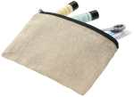 Recycled 5oz Cotton Twill Pouch - SM-9935NTAngle-Left Recycled 5oz Cotton Twill Pouch - SM-9935NTAngle-Left
