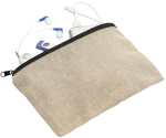 Recycled 5oz Cotton Twill Pouch - SM-9935NTAngle-Right Recycled 5oz Cotton Twill Pouch - SM-9935NTAngle-Right