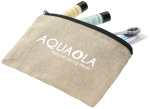 Recycled 5oz Cotton Twill Pouch - SM-9935NTAngle-Left Recycled 5oz Cotton Twill Pouch - SM-9935NTAngle-Left