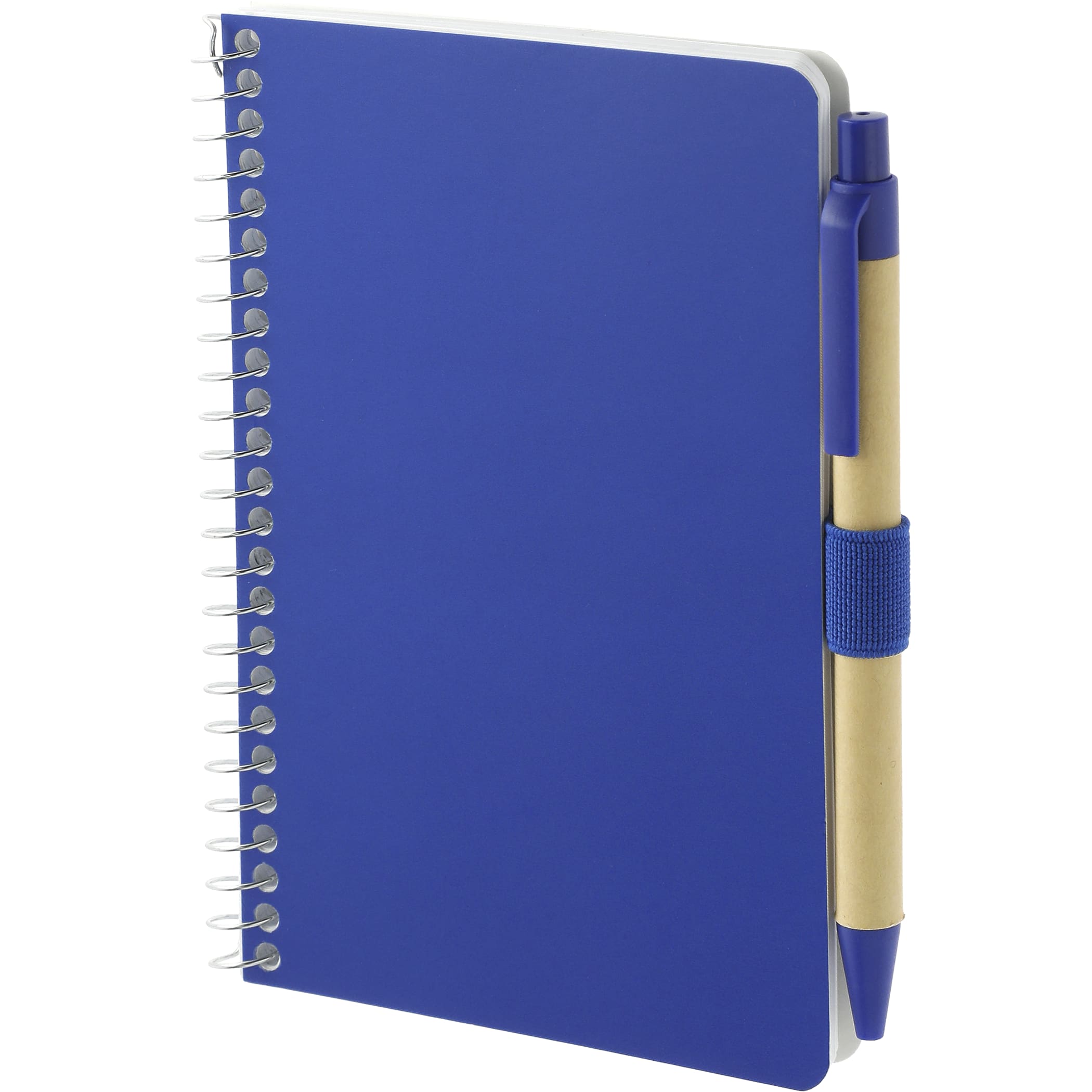 4'' x 6'' FSC® Mix Pocket Spiral Notebook with Pen 1