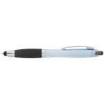 Nash rPET Gel Stylus Pen - SM-5264BKFront Nash rPET Gel Stylus Pen - SM-5264BKFront